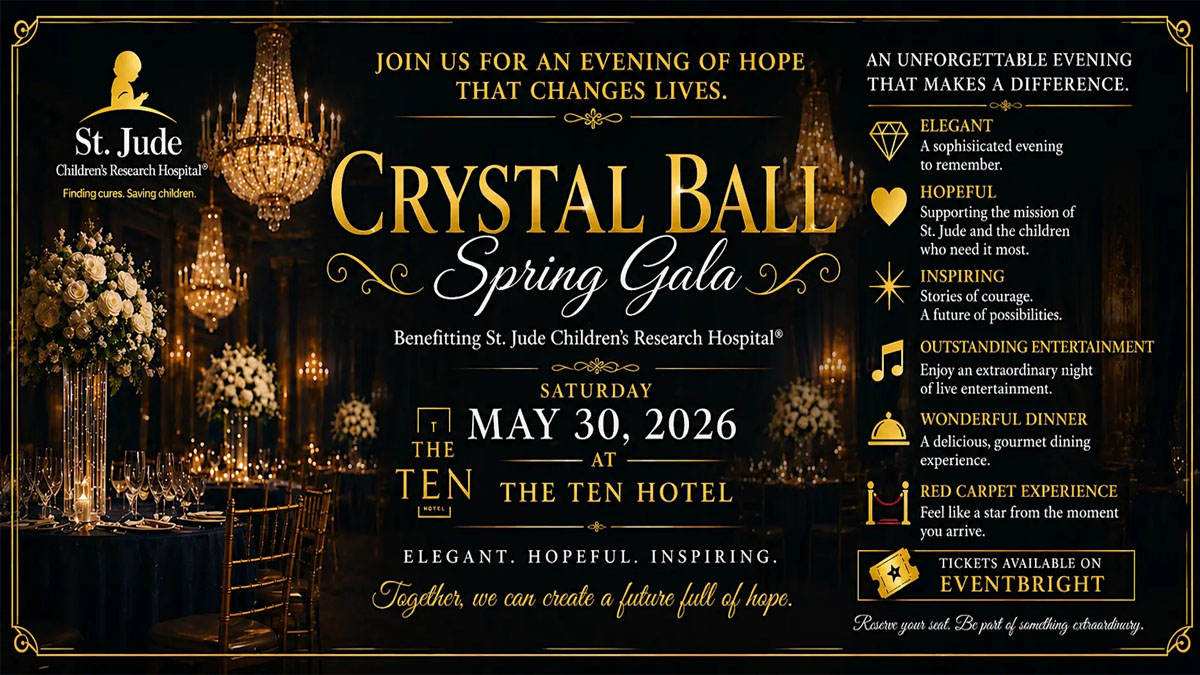 Crystal Ball Spring Gala at The Ten Hotel in Gurnee